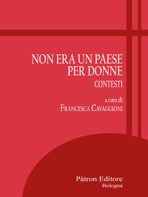 cover image of Non era un paese per donne